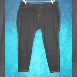 Soft Denim Look Jeggings Size XXL